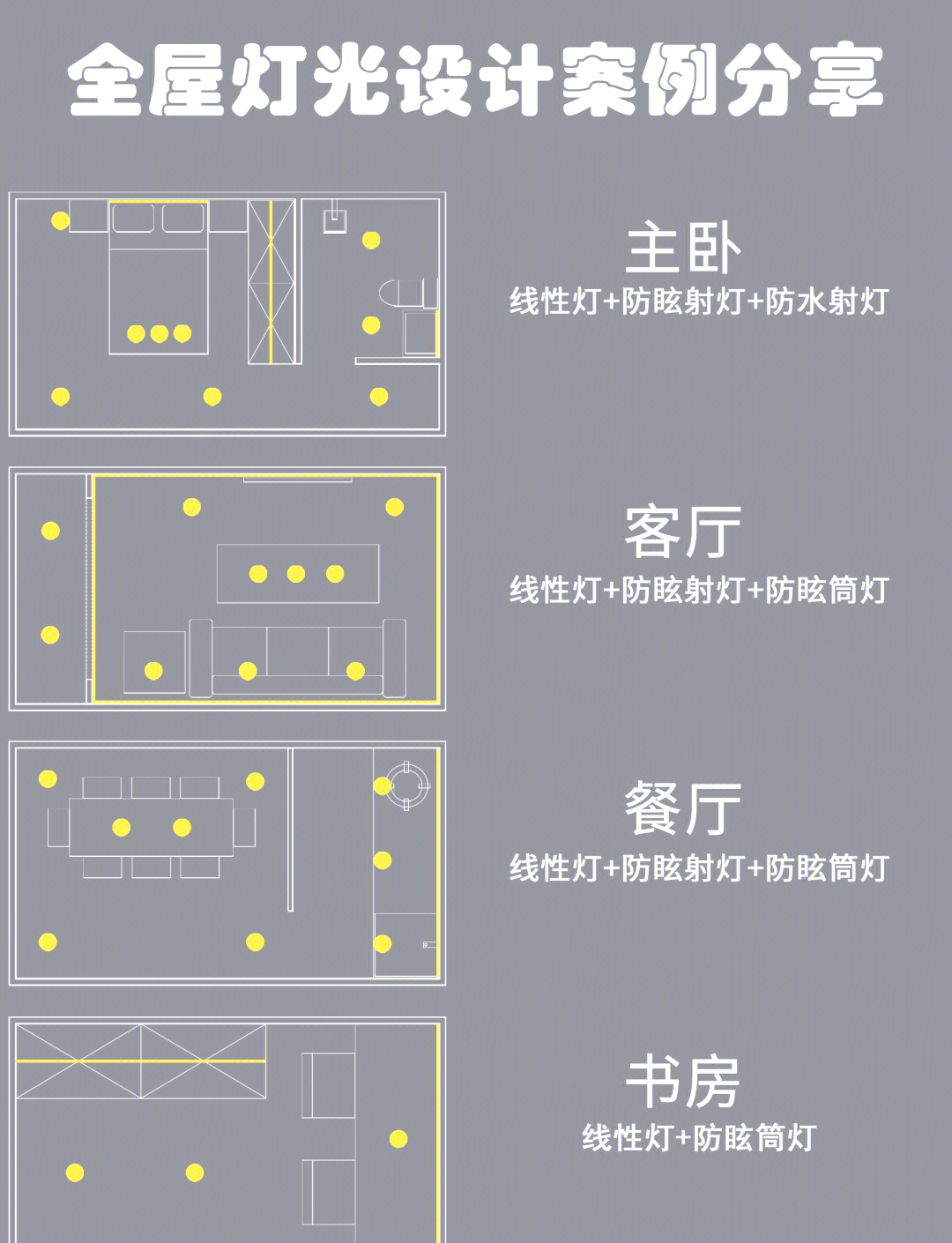 卧室灯具布局