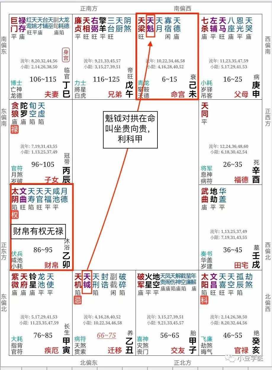 紫府朝垣格女命