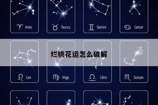 烂桃花运怎么破解